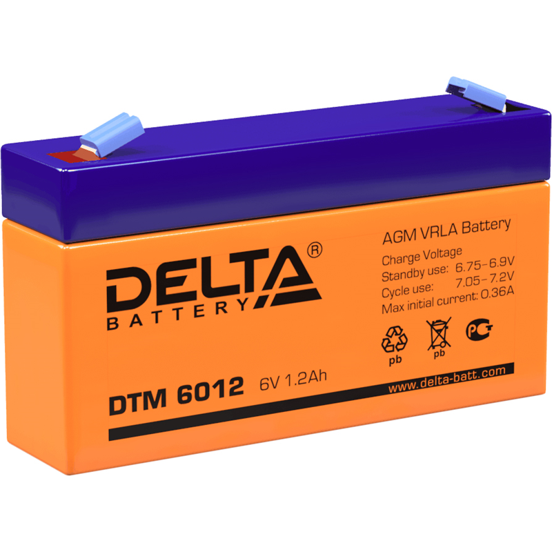 Аккумуляторная батарея DELTA BATTERY DTM 6012