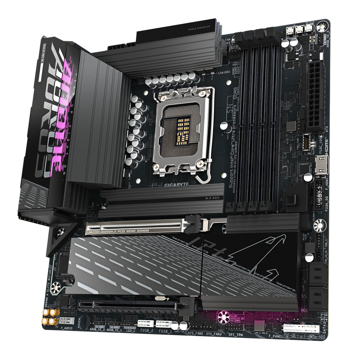 Материнская плата Gigabyte B860M AORUS ELITE WIFI6E, RTL