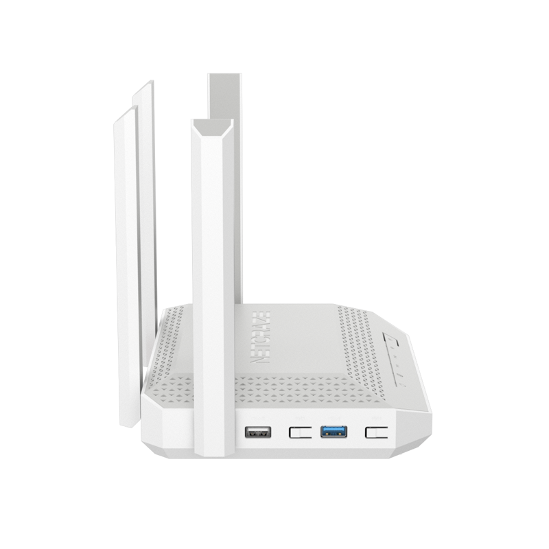 Роутер беспроводной Keenetic Netcraze Ultra (NC-1812) BE7200 10/100/1000/2500BASE-TX/4G ready белый