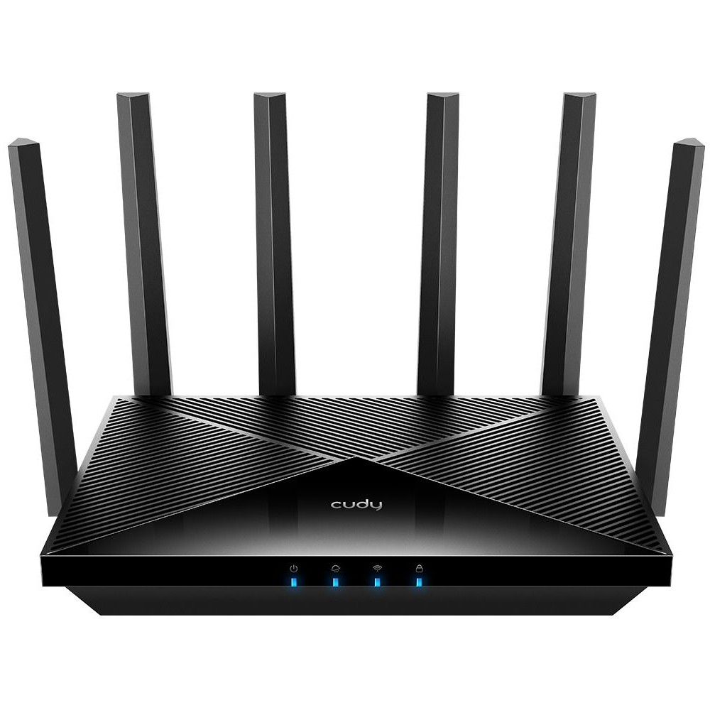 Роутер беспроводной Cudy WR6500H BE6500 100/1000/2500BASE-T черный