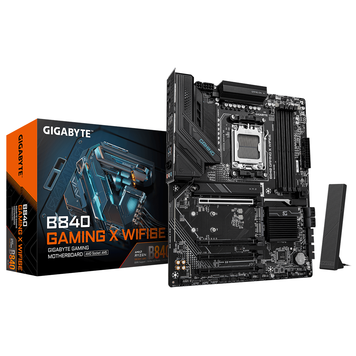 Материнская плата Gigabyte B840 GAMING X WIFI6E,