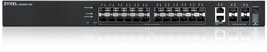 Коммутатор Zyxel XGS2220-30F-EU0101F (L3) 2x10Гбит/с 24SFP 4SFP+ управляемый