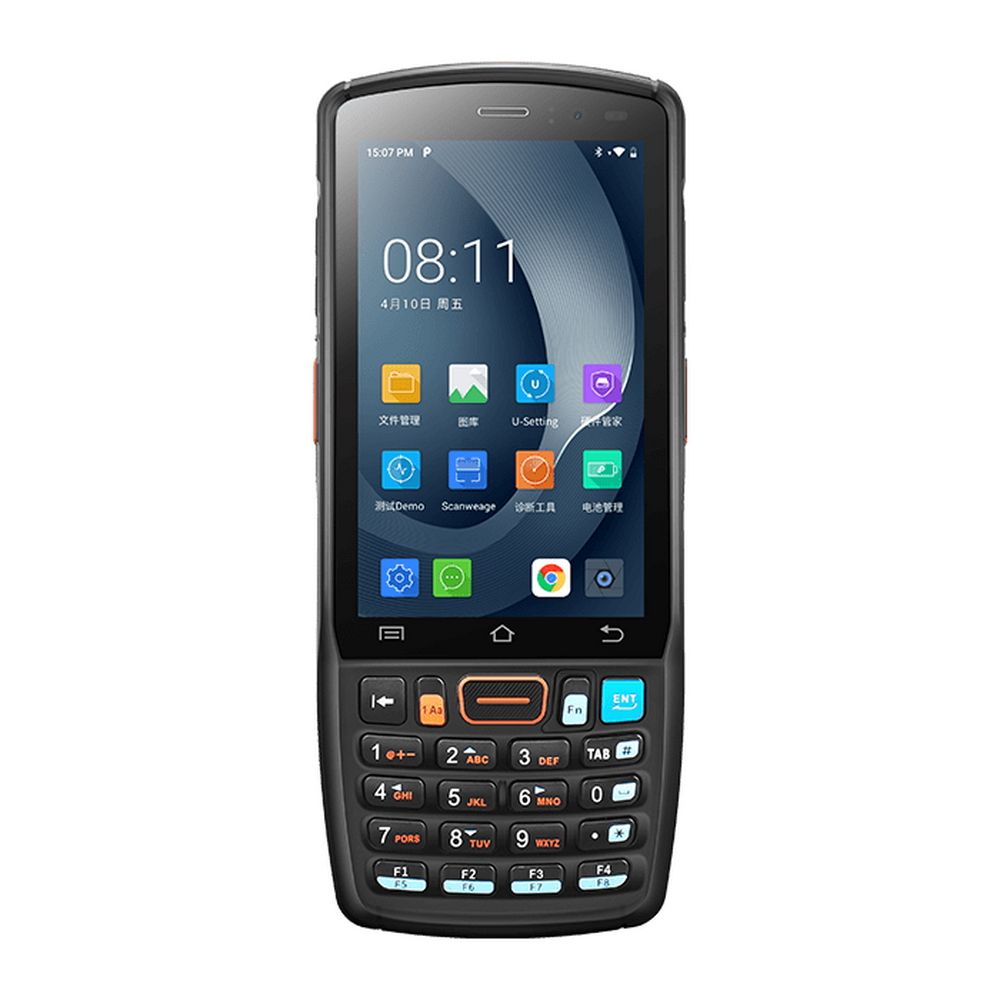 Терминал сбора данных UROVO DT40S: Android 12/1.8 GHz/8хCore, Cortex A53/Qualcomm SD 450/RAM 3 GB/RO