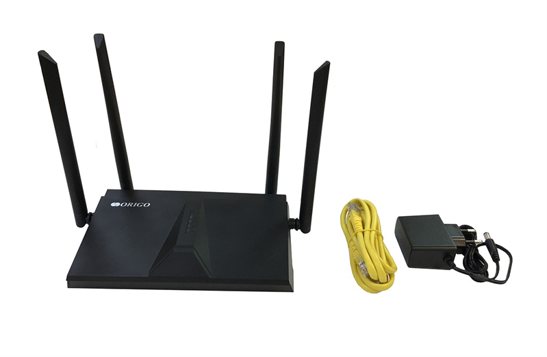 Роутер беспроводной Origo OWR1830AXG (OWR1830AXG/A1A) AX1800 10/100/1000BASE-T черный
