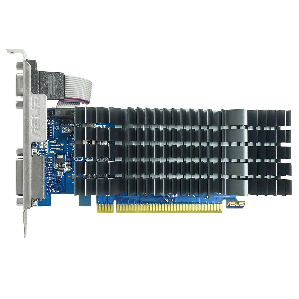 Видеокарта Asus PCI-E 2.0 GT710-SL-2GD5-BRK-EVO NVIDIA GeForce GT 710 2Gb 64bit GDDR5 954/5012 DVIx1