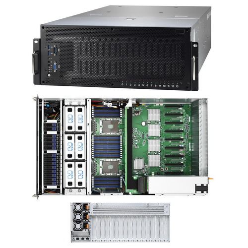 Серверная платформа Tyan TYAN FA77-B7119 (B7119F77V14HR-2T-N) 2x Purley, 4U, (2) LGA3647 Inte
