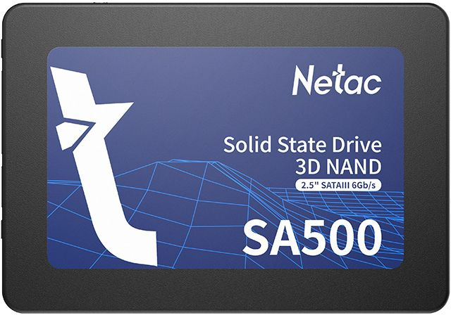 Накопитель SSD Netac SATA-III 960GB NT01SA500-960-S3X SA500 2.5"