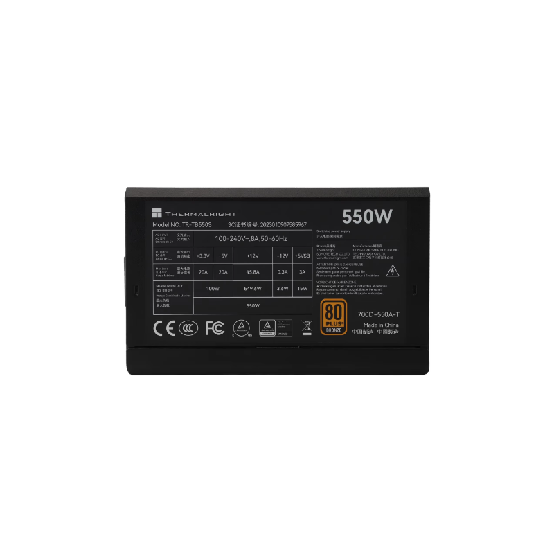 Thermalright TR-TB550S 550W 80+ Bronze