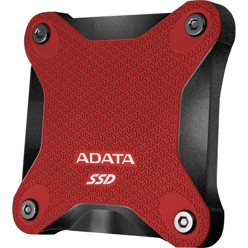 Накопитель SSD A-Data USB3.1 512GB SD620-512GCRD SD620 2.5" красный