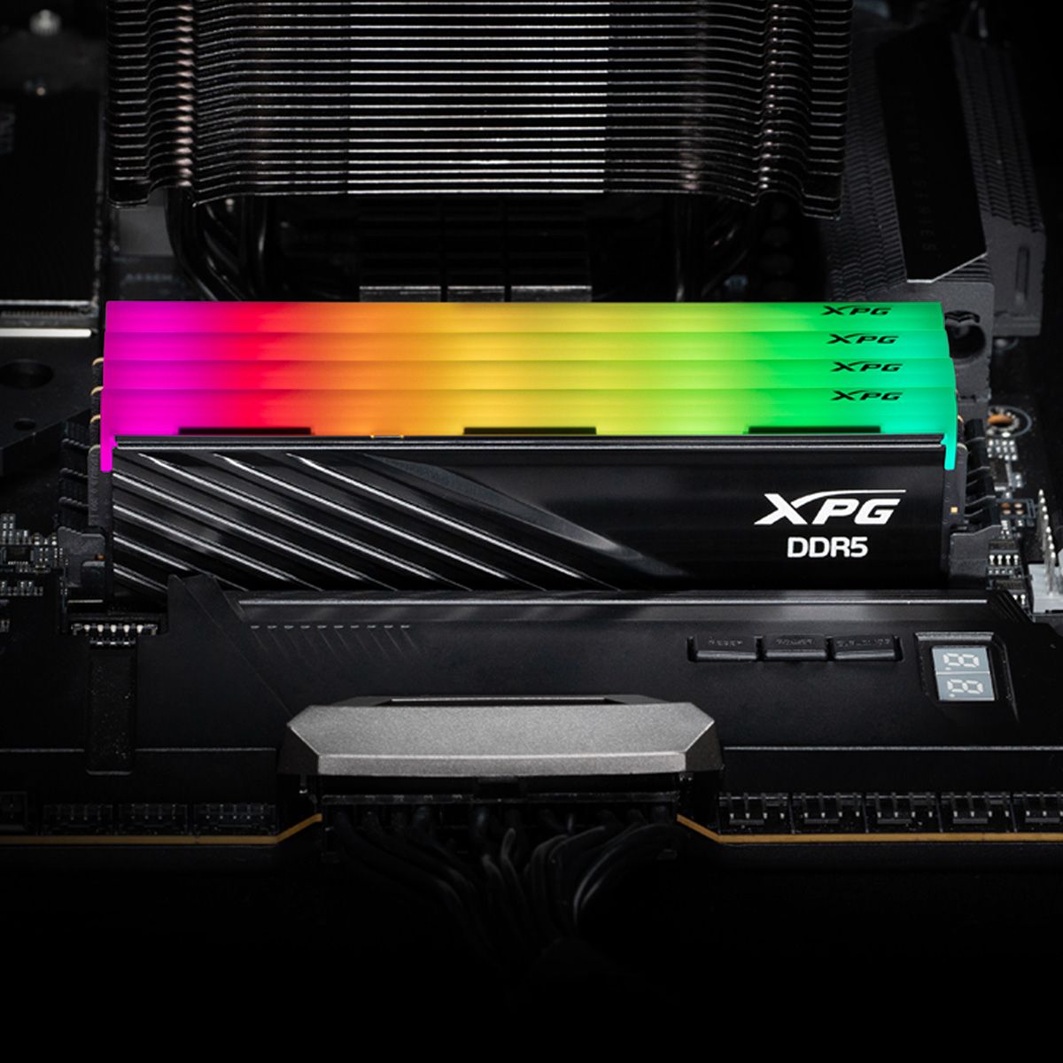 Память DDR5 2x16GB 6000MHz A-Data AX5U6000C3016G-DTLABRBK XPG Lancer Blade RGB RTL Gaming PC5-48000 