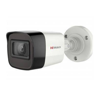 Камера видеонаблюдения аналоговая HiWatch DS-T280(B)(2.8mm) 2.8-2.8мм HD-CVI HD-TVI цв. корп.:белый