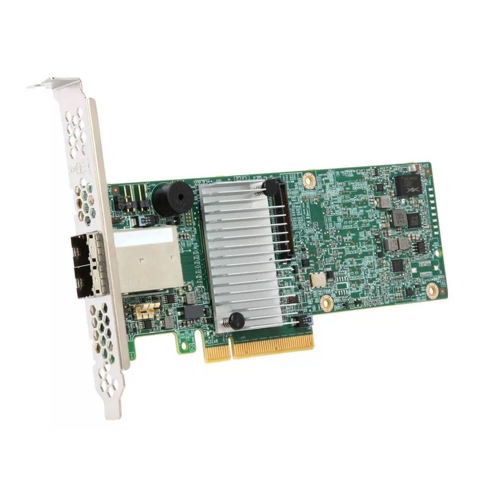 RAID-контроллер Broadcom 9380-8E (LSI00438 / 05-25528-04) PCIe 3.0 x8 LP, SAS/SATA 12G, RAID 0,1,5,6