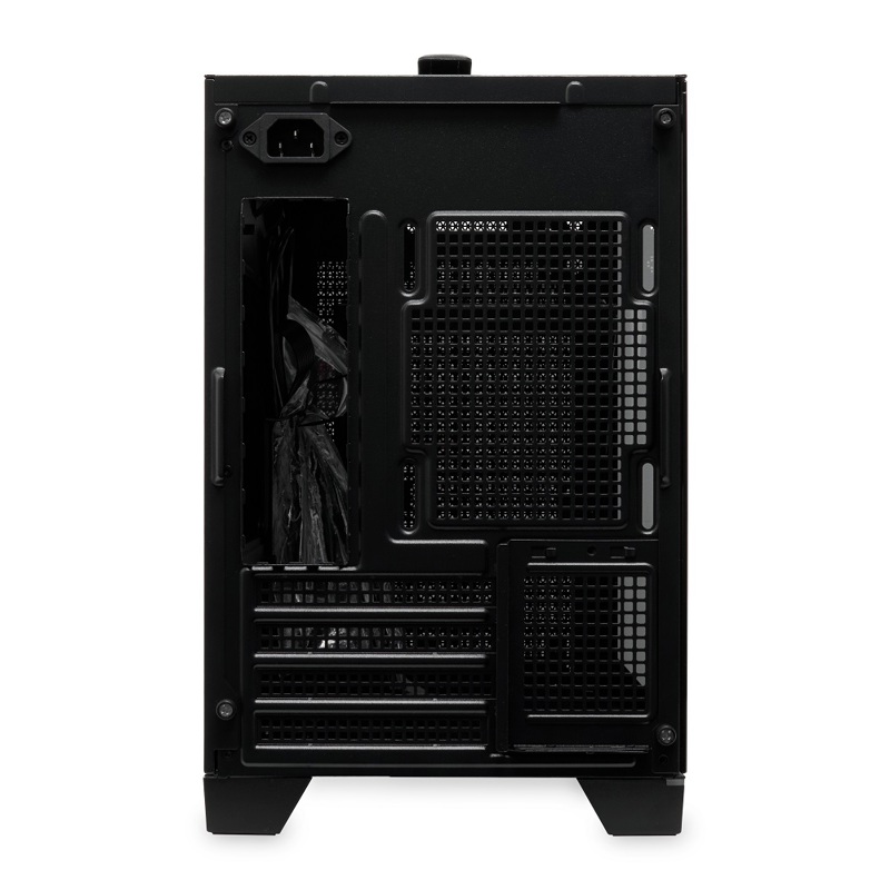 Корпус HSPD M211, Mesh Mini-tower, Black, TG, 0.7 SPCC, no fans,mATX, mITX, 175/330/150mm, 2x2.5", 1