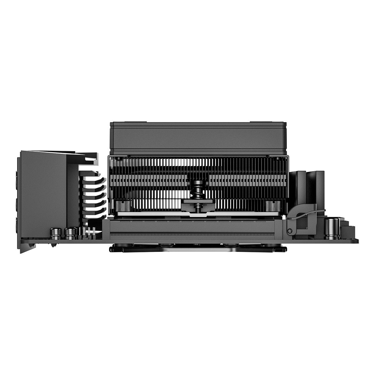 Устройство охлаждения(кулер) ID-Cooling IS-53-XT Soc-AM5/AM4/1200/1700/1851 черный 4-pin 14-33.2dB A