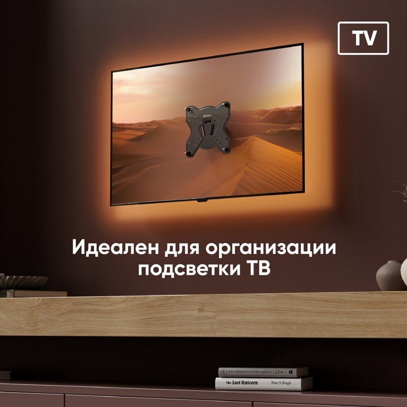 Кронштейн для телевизора Onkron M3S черный 17"-43" макс.35кг настенный поворот и наклон