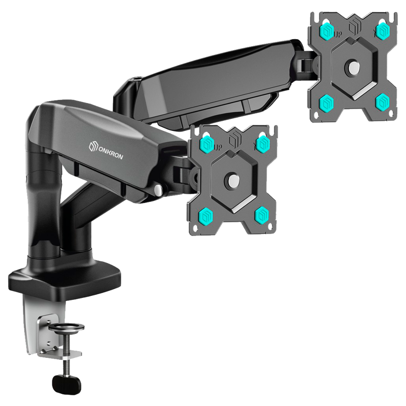 Кронштейн для мониторов Onkron G160 черный 13"-32" макс.16кг настольный поворот и наклон верт.переме