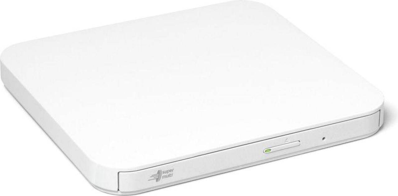 Внешний оптический привод Slim LG GP95NW70 (USB, DVD-RW, белый) RTL