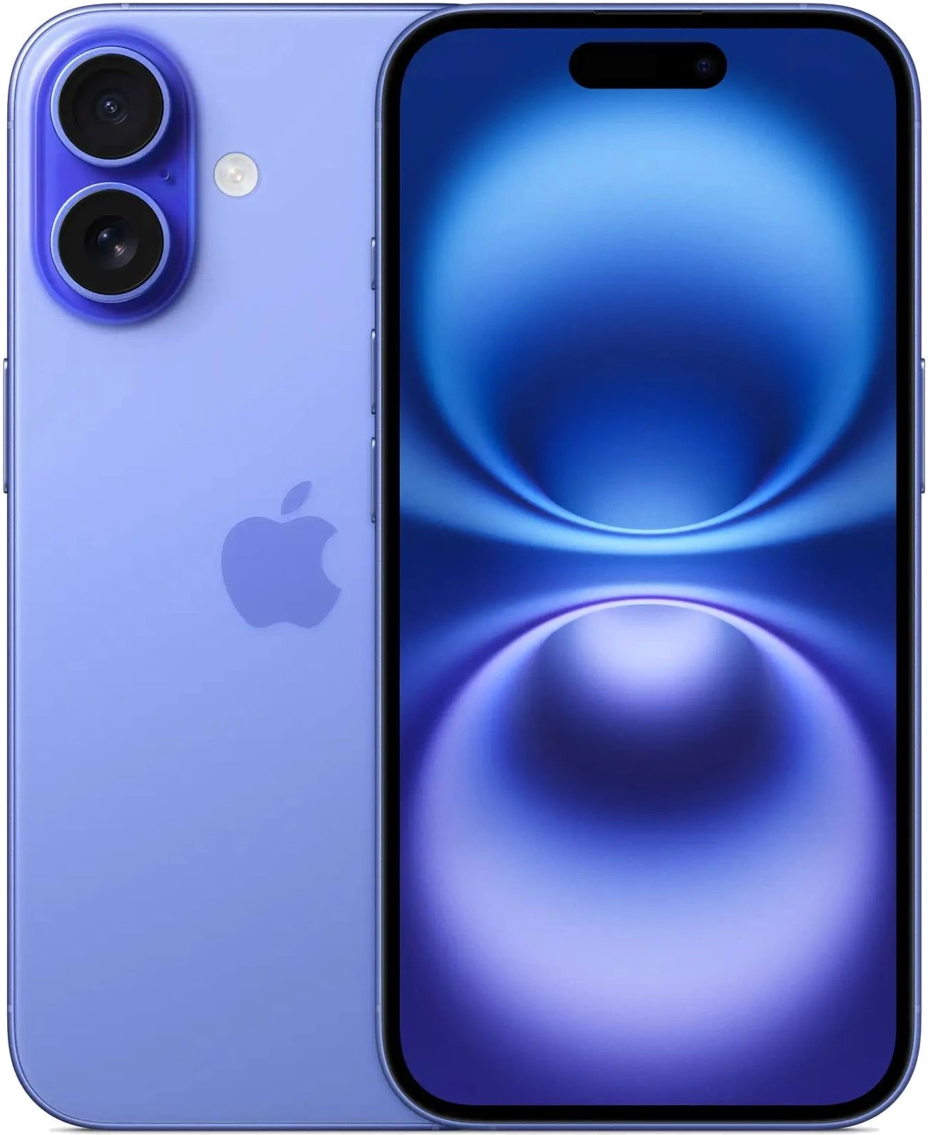 Смартфон Apple A3287 iPhone 16 128Gb 8Gb ультрамарин моноблок 3G 4G 1Sim 6.1" 1179x2556 iOS 18 48Mpix 802.11 a/b/g/n/ac/ax/be NFC GPS Protect