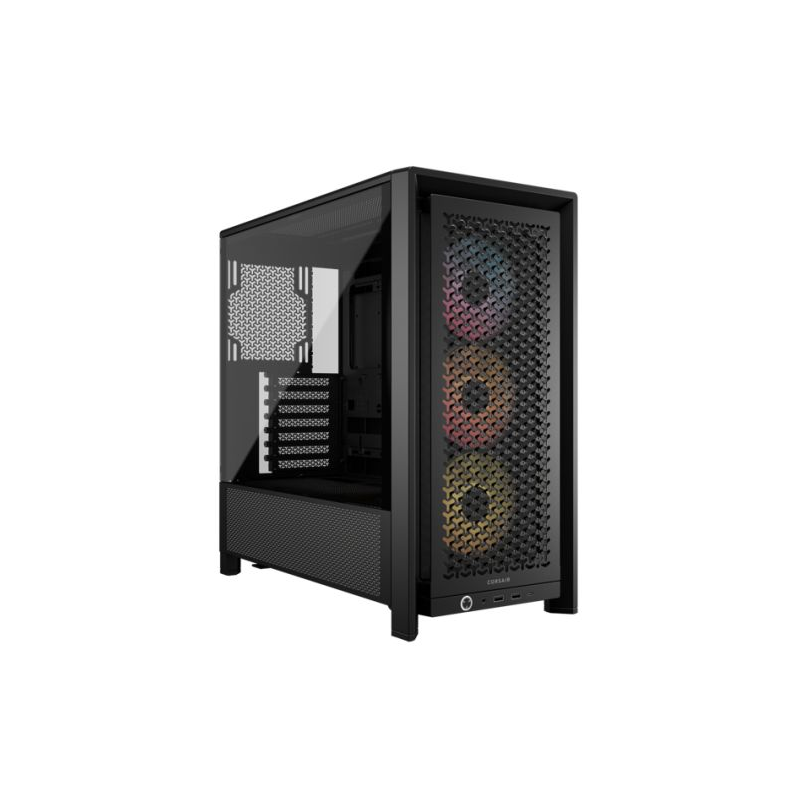 Корпус Corsair Frame 4000D RS ARGB, Midi-Tower, TG, 3x120mm ARGB, 2xUSB-A 3.2, 1xUSB 3.2 Type-C, E-A