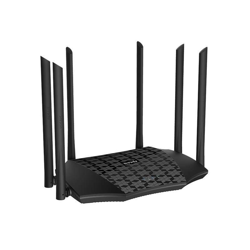 Роутер беспроводной Tenda AC21 AC2100 10/100/1000BASE-TX черный