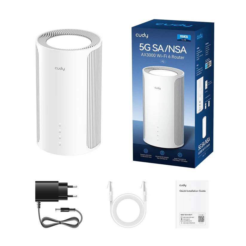 Маршрутизатор CUDY P2 AX3000 Wi-Fi 6 5G Router