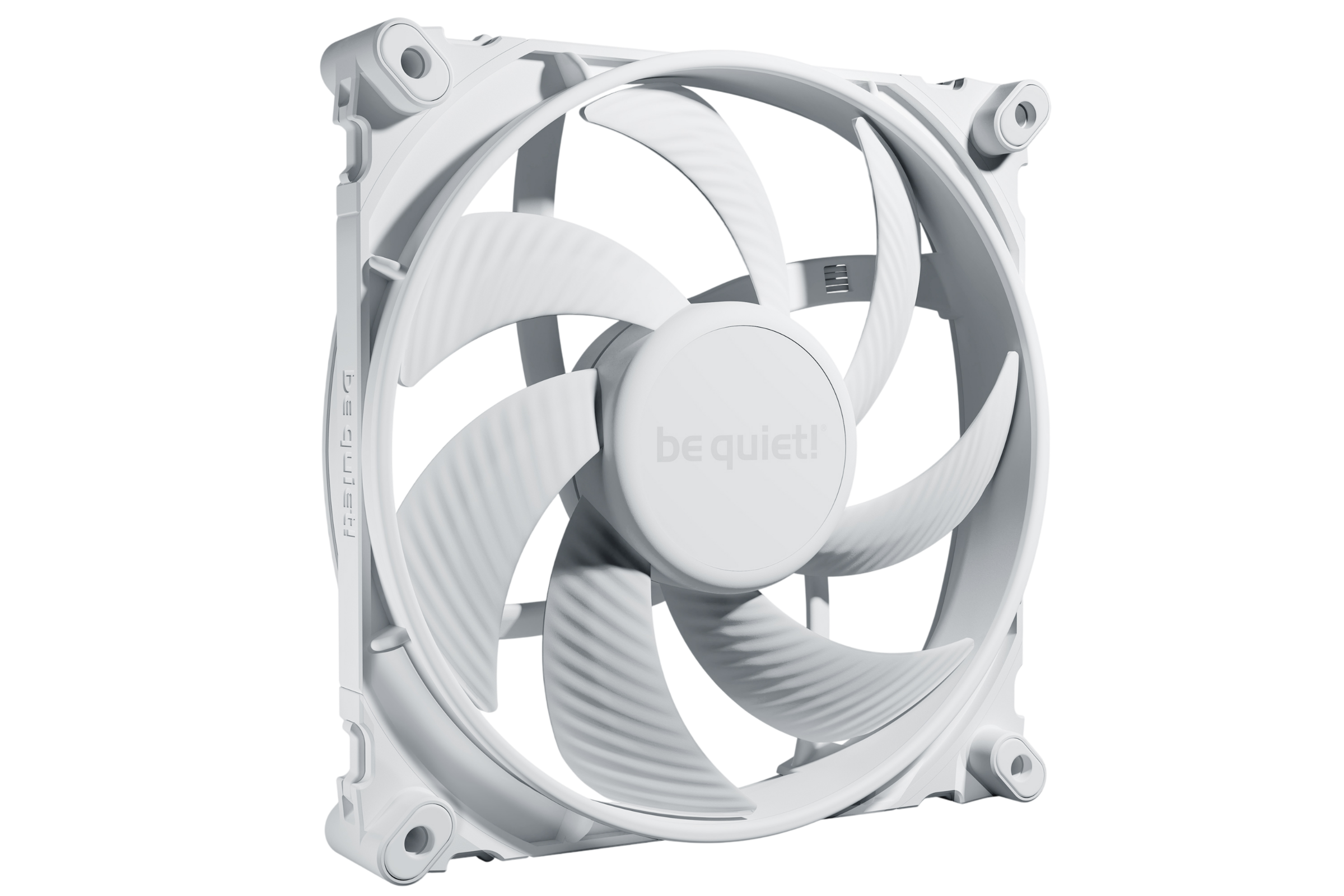 Кулер для корпуса/ Case Cooler be quiet! SILENT WINGS 4 140mm PWM White (140x140x25mm, 4-pin PWM, 51.3CFM, 13.6dBA, 1100RPM, White)