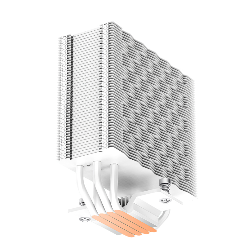 Устройство охлаждения(кулер) PcCooler RZ400 V2 Soc-AM5/AM4/1200/1700/1851 белый 4-pin 32dB Al+Cu 245
