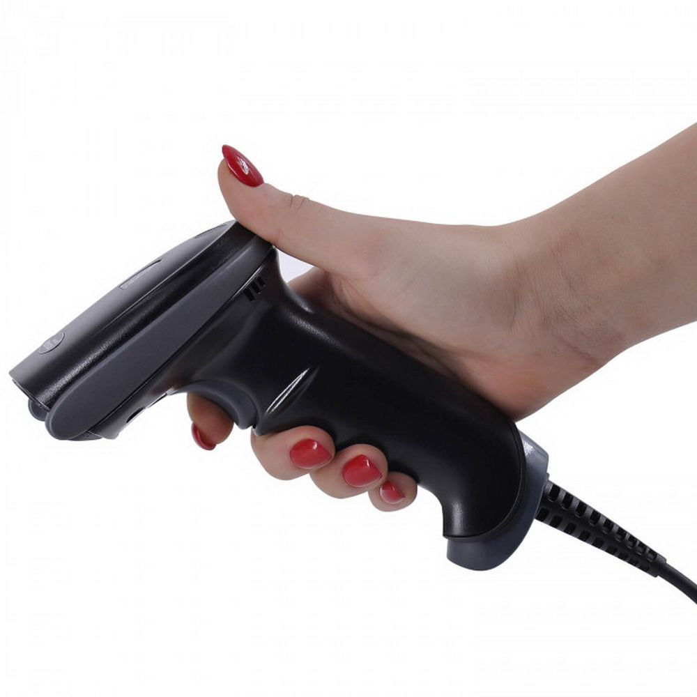 Сканер штрих-кода ручной проводной 2210 P2D 1D/2D черный (4810)