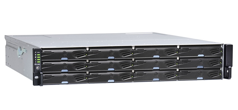 дисковая полка Infortrend JBOD 2U/12bay (GS) dual redundant controller expansion enclosure 4x 12Gb S