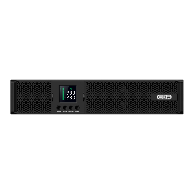ИБП CBR [PLS-3KRT-8I-LCHERSC] Line Interactive Smart 3000/2700 RT 9 x C13, LCD, HID-USB, RS232, EPO,