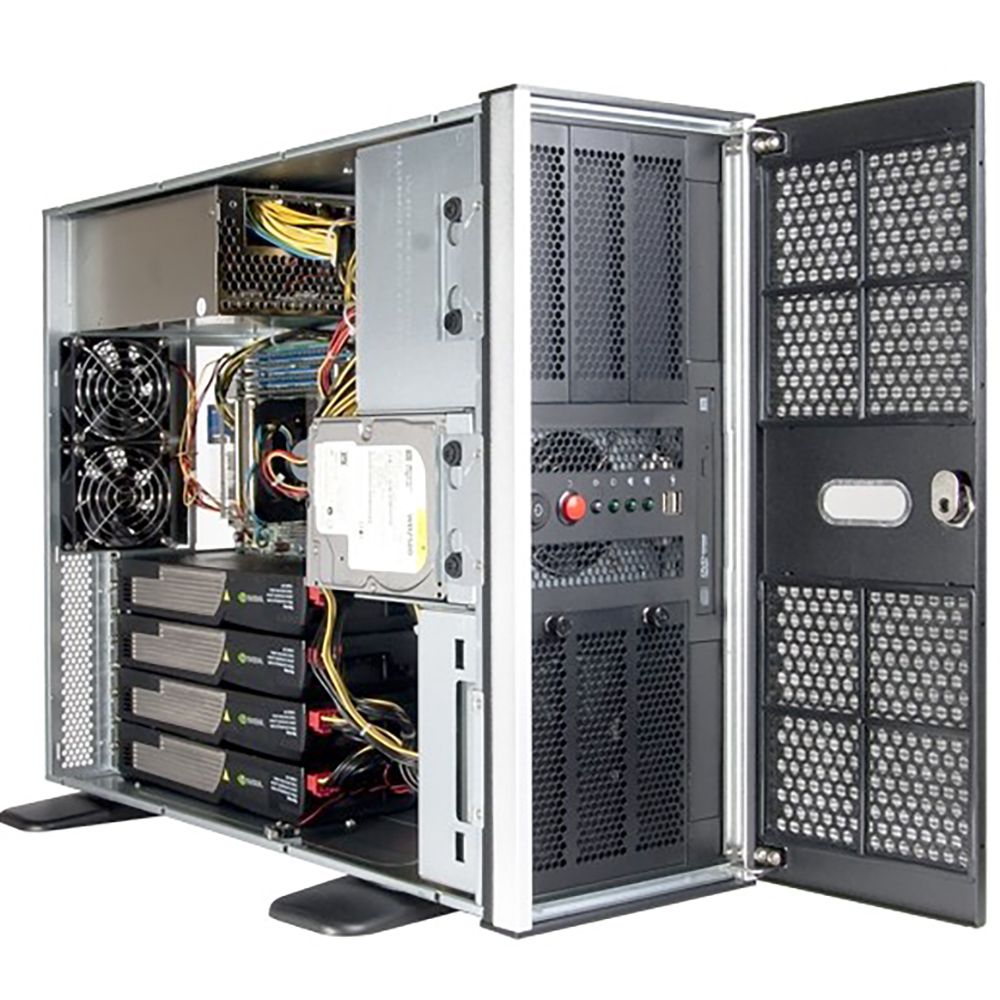 Корпус Chenbro RM41300H11*13719 RM41300-F2-U3 Internal 3.5"+Slim ODD (передняя дверь с фильтром