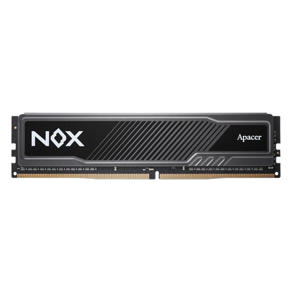 Оперативная память APACER DDR4 16GB 3200MHz DIMM NOX Black Gaming Memory PC4-25600 CL16 1.35V INTEL