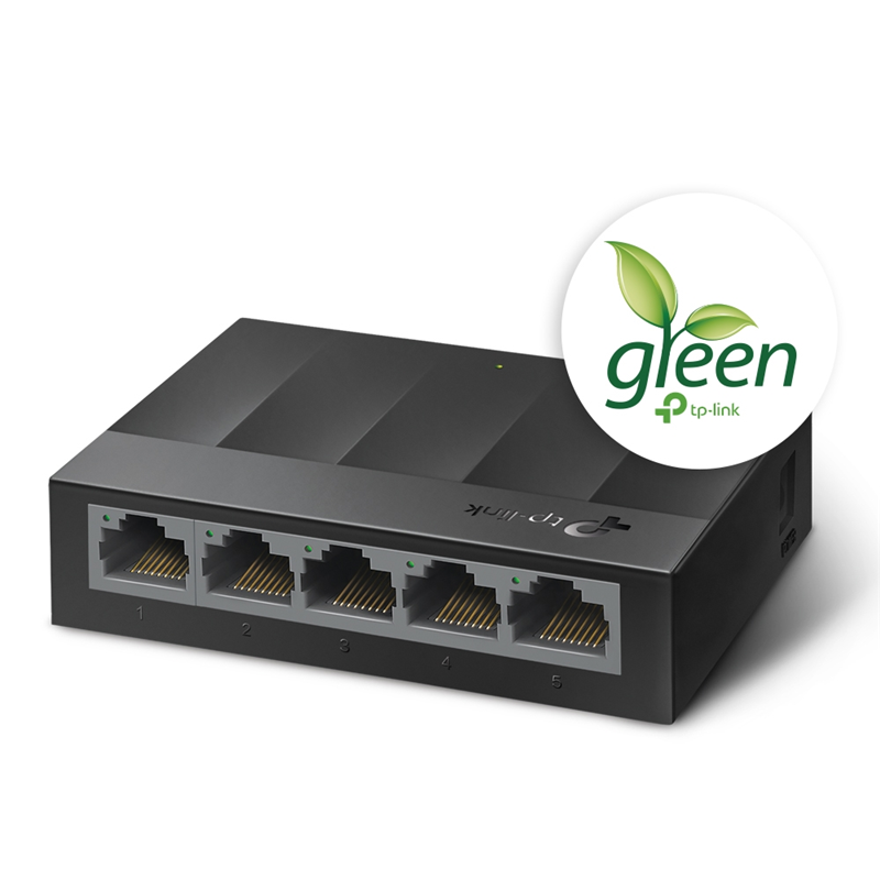 Коммутатор TP-Link LS1005G (L2) 5x1Гбит/с неуправляемый