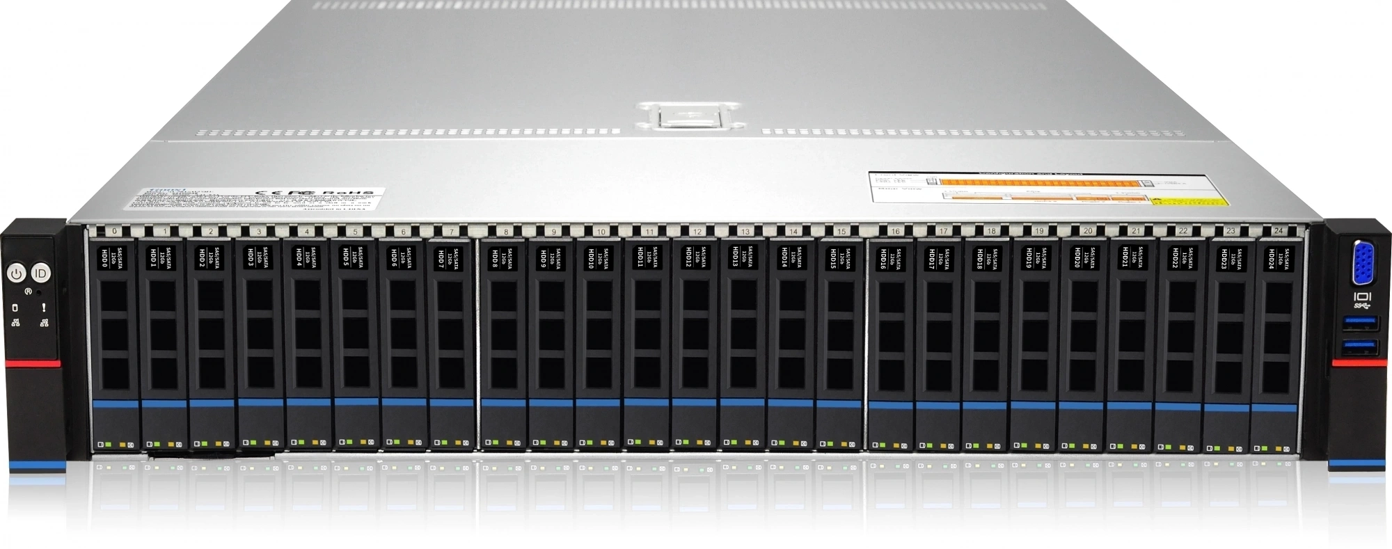 Сервер IRU Rock g2225p 2x5318N 4x32Gb 9361-8I AST2500 2xGigEth 2x1300W w/o OS (2167709)