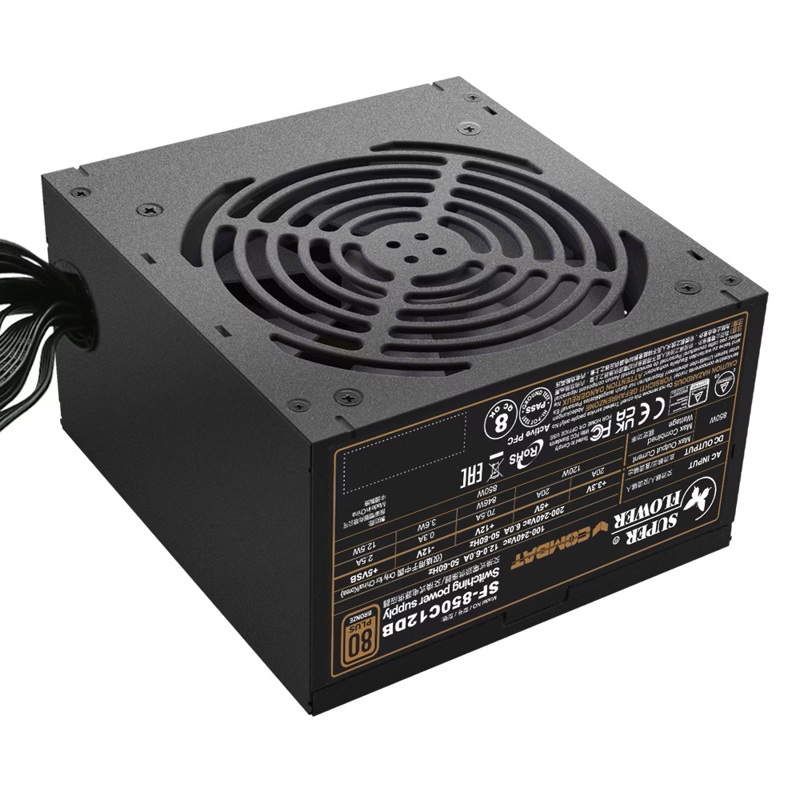 Блок питания Super Flower Combat DB ATX 3.1, 850W, ATX, 120mm, 8xSATA, 4xPCI-E(6+2), 1xPCI-E 16, APF