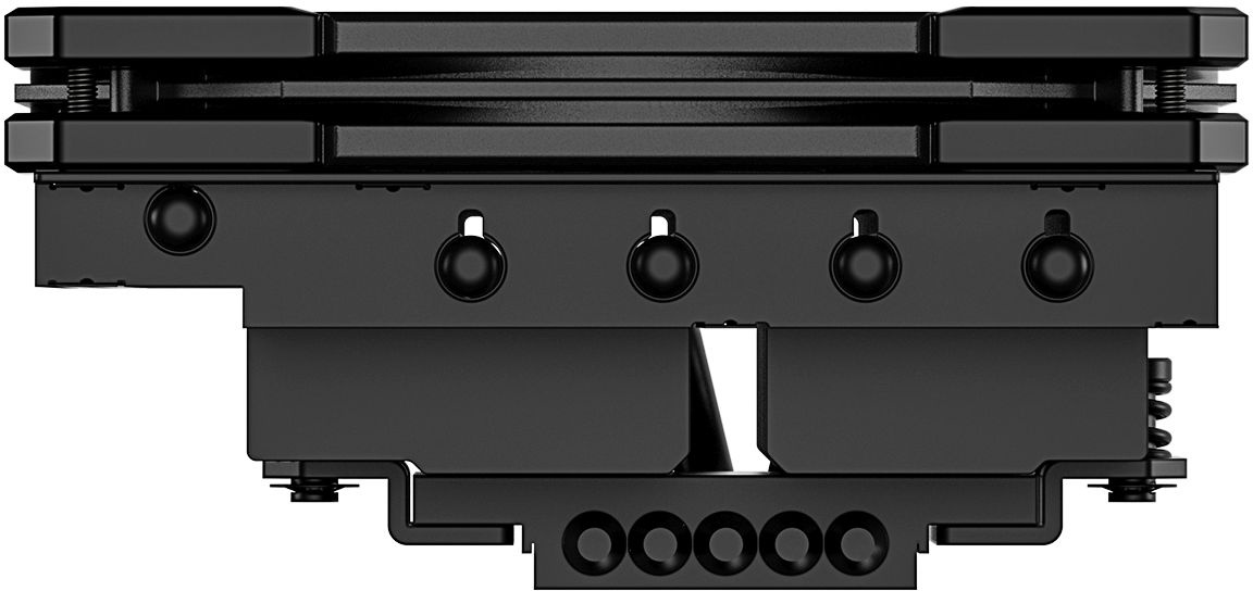 Устройство охлаждения(кулер) ID-Cooling IS-55 Soc-AM5/AM4/1200/1700/1851 черный 4-pin 31.2-31.2dB Al