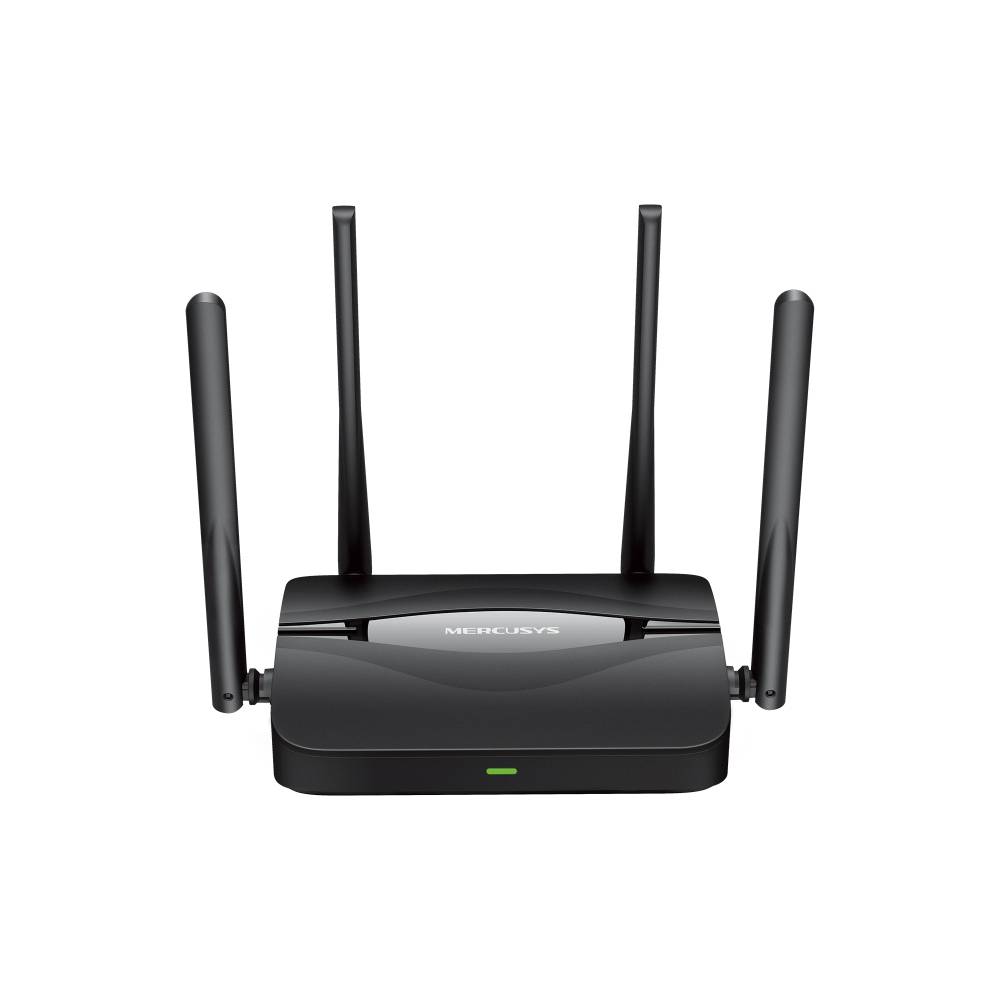 Роутер беспроводной Mercusys MR25BE BE3600 10/100/1000BASE-TX черный