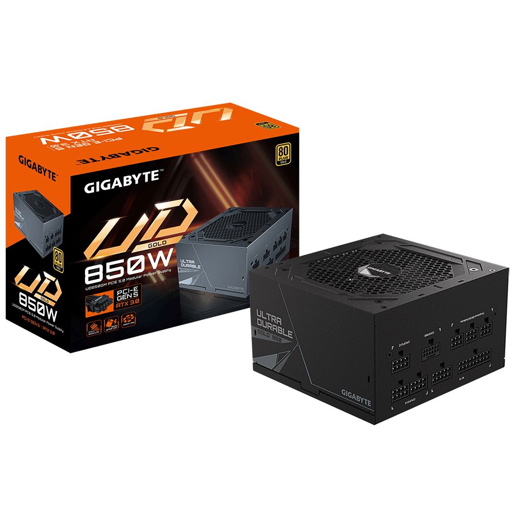Блок питания PG5 850W, 80Plus, Gold, Полностью модульный, PCIe Gen 5.0 compatible, 28200-U85GP-1EUR