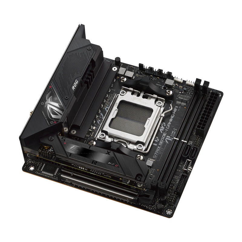 Материнская плата Asus ROG STRIX B650E-I GAMING WIFI Socket AM5 AMD B650 2xDDR5 mini-ITX AC`97 8ch(7
