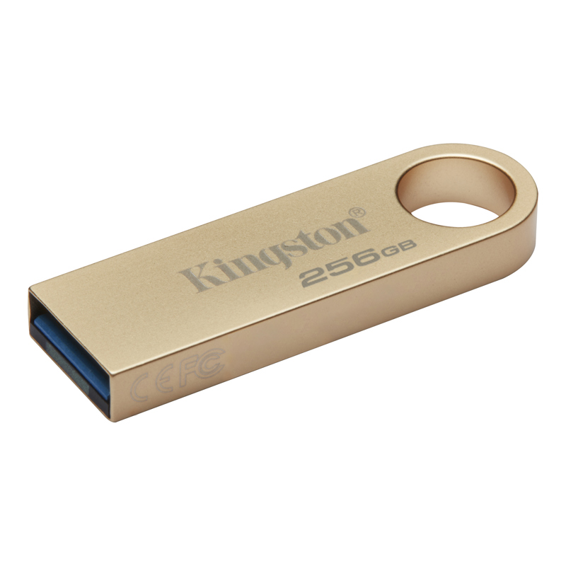 Флеш Диск Kingston 256GB DataTraveler SE9 DTSE9G3/256GB USB3.0 золотистый