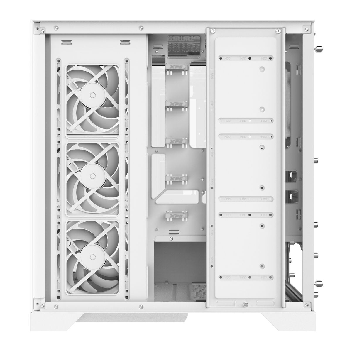 Корпус XPG INVADER X WHITE (INVADERXMTWOF-WHCWW) Mid-Tower, Micro-ATX, Mini-ITX, Standard-ATX, USB 3