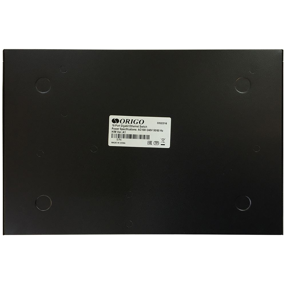 Коммутатор Origo OS2216 OS2216/A1A (L2) 16x1Гбит/с неуправляемый