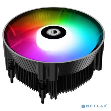 Устройство охлаждения(кулер) ID-Cooling DK-07A RAINBOW RGB Soc-AM5/AM4 черный/белый 4-pin 14-26dB Al