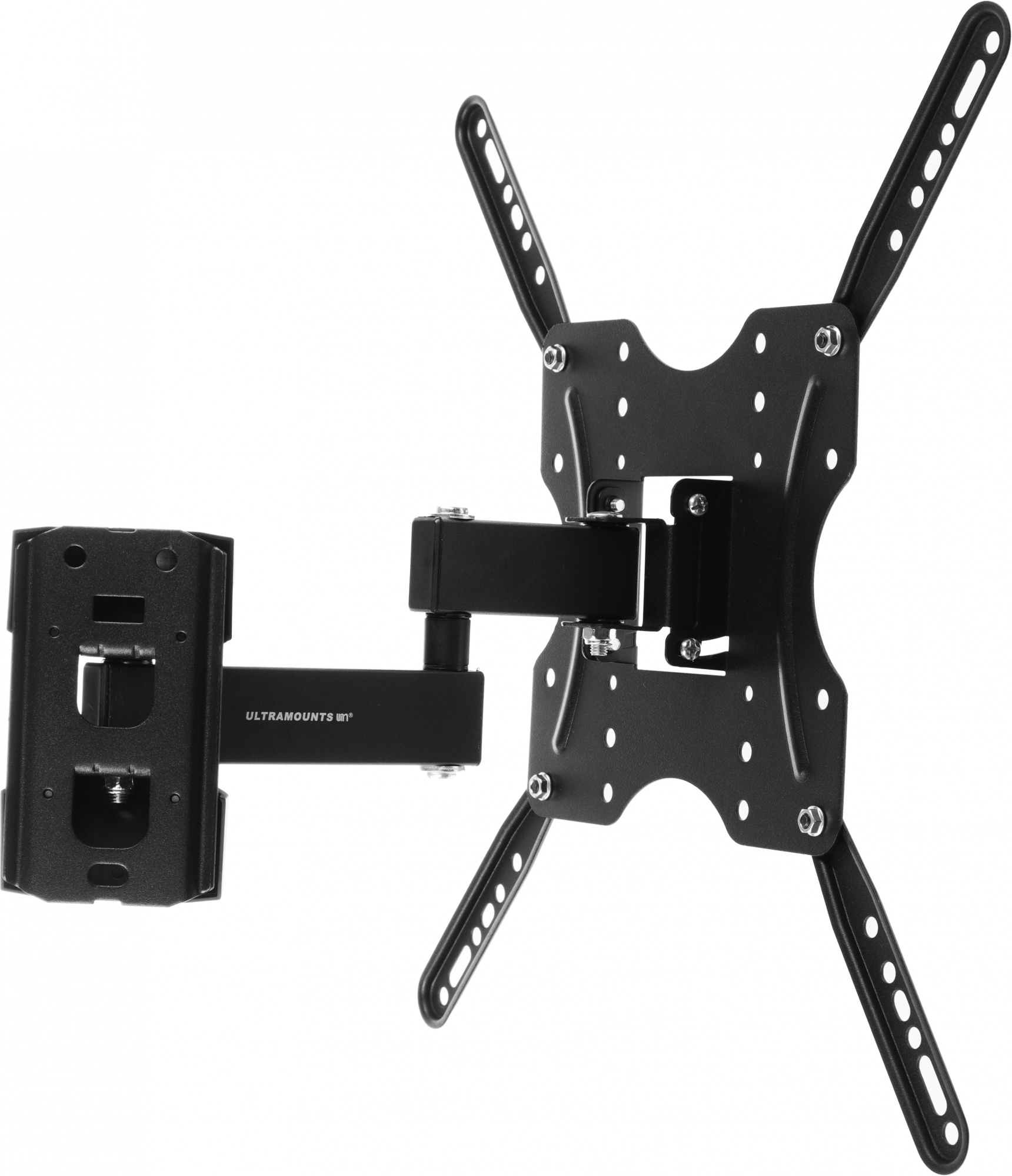 Кронштейн для телевизора Ultramounts UM903 черный 32"-55" макс.20кг настенный поворотно-выдвижной и 