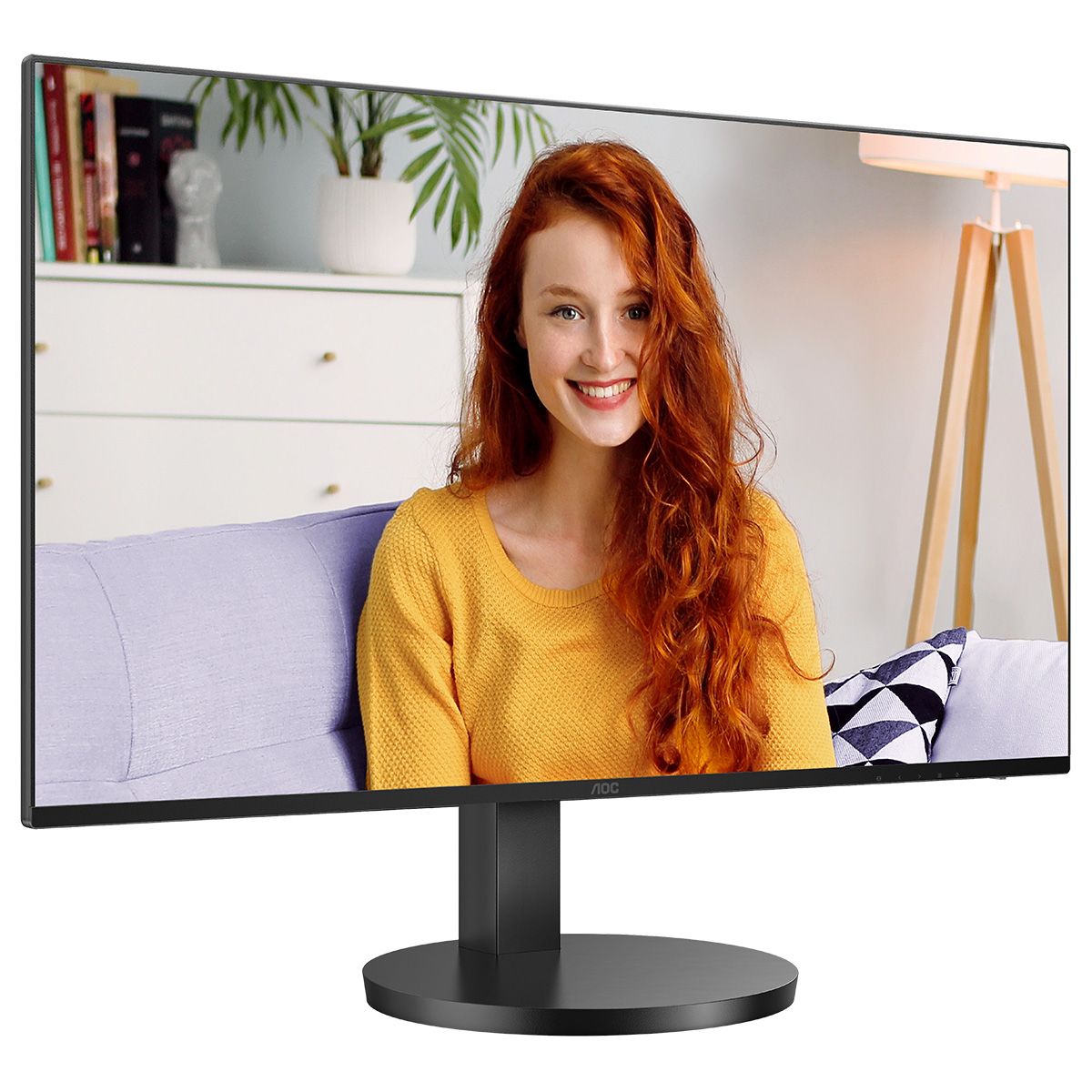 Монитор AOC 27" Q27B3CF2 черный IPS LED 16:9 HDMI M/M матовая HAS 350cd 178гр/178гр 2560x1440 100Hz 