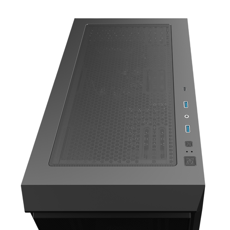 Корпус Raijintek ARCADIA 41, Midi-Tower, TG, 1x120mm, 2xUSB-A 3.0 + 1xUSB-C, ATX, mATX, mITX Black