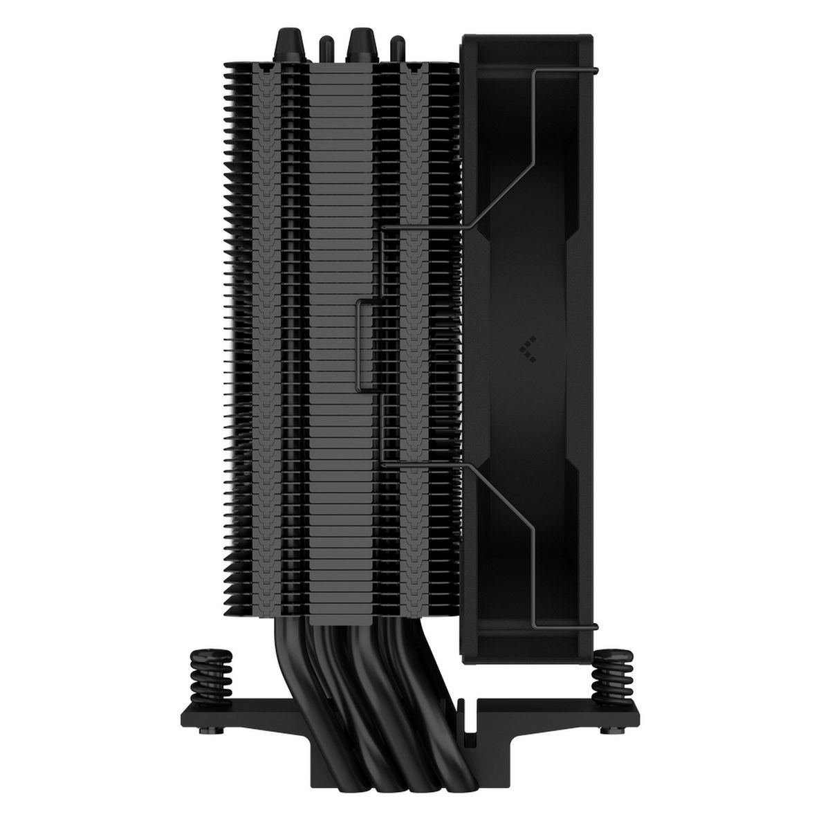 Устройство охлаждения(кулер) Deepcool AG400 Bk ARGB Soc-AM5/AM4/1200/1700/1851 черный/белый 4-pin 31
