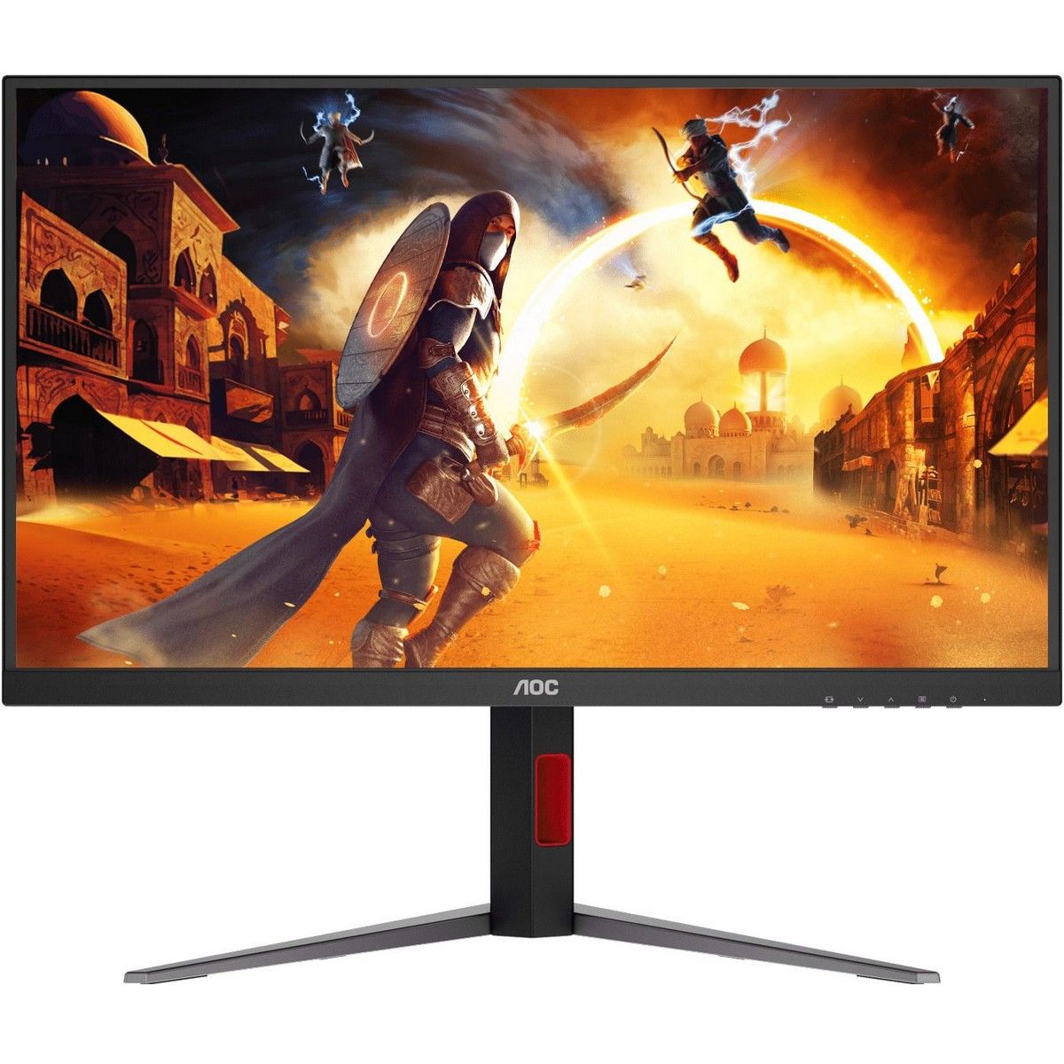 Монитор 27" AOC U27G4 Black (4K, IPS, 3840x2160, 160Hz, 0.3 ms, 178°/178°, 450 cd/m, 1000:1, +2