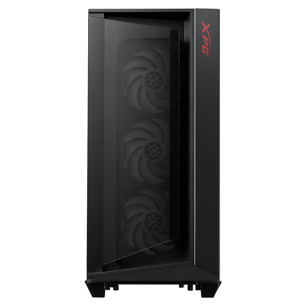 Корпус XPG CRUISER Black [CRUISERST-BKCWW] (Midi-Tower, черный, TG, 120mm ARGB fan*3)