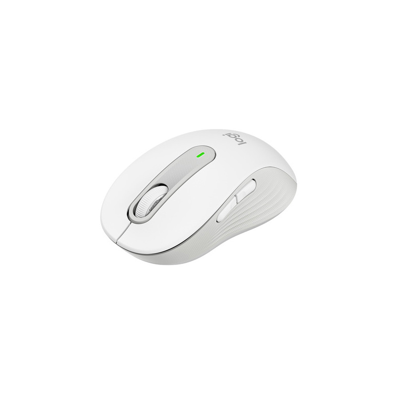 Мышь Logitech M650 белый/серый оптическая 4000dpi беспров. BT/Radio USB 4but (910-006255)